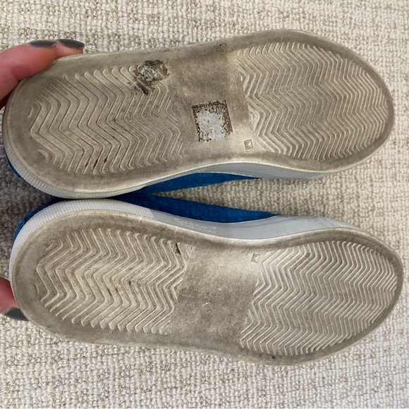 Rocco P Blue suede sneakers, size 36 - Picture 3 of 3